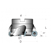                          Đầu dao phay ODMT0605 D63 Z05                        ODMT0605 D63 Z05                     