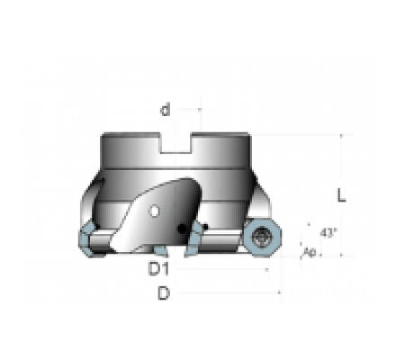                          Đầu dao phay ODMT0605 D63 Z05                        ODMT0605 D63 Z05                     