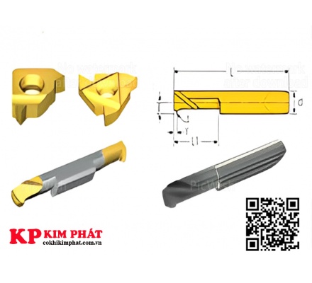 Dao tiện ren 4.0KIR0.25ISO VTX                     